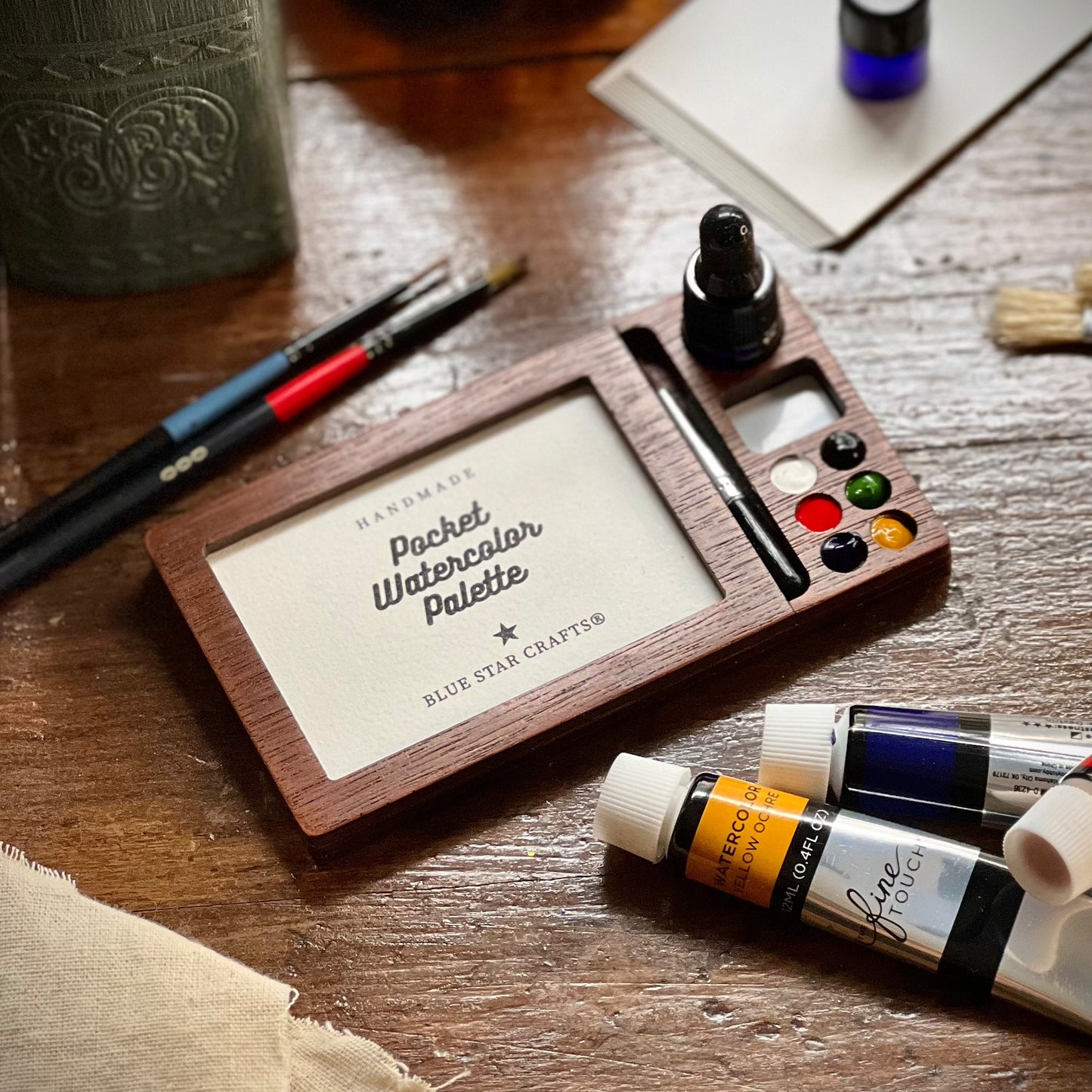 Traveling Pocket Watercolor Palette